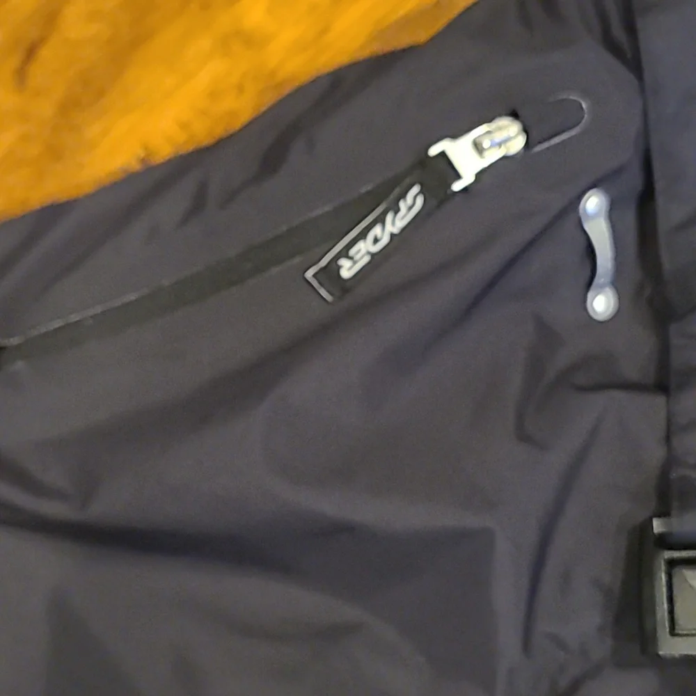 Spyder Thinsulate Black Snowboard Ski Pants size 8 - Picture 4 of 8